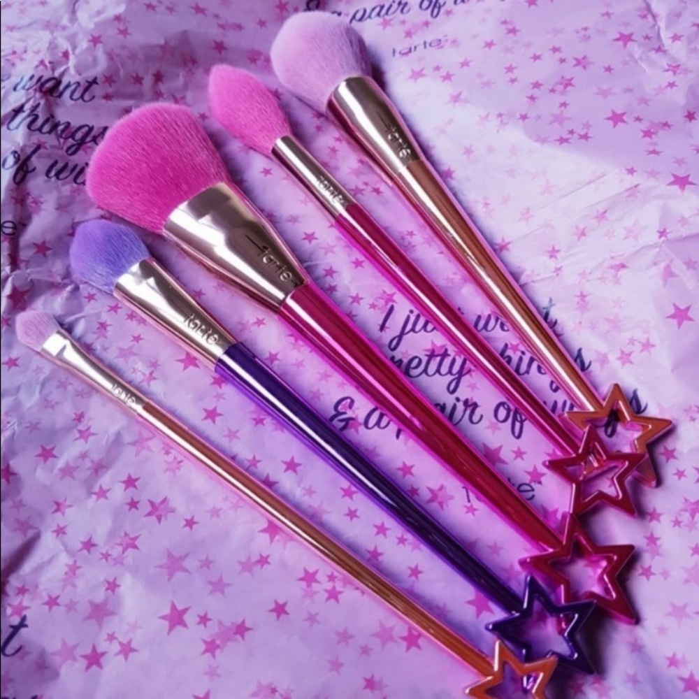 Tarte Pretty Things & Fairy Wings 5 Piece Brush Set/ Limited Edition